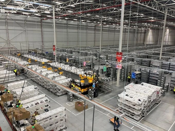 Lợi nhuận của JD Logistics tăng gần gấp ba nhờ công nghệ